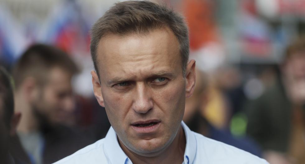 El activista de la oposición rusa Alexei Navalny asiste a un mitin en Moscú. Imagen de archivo del 20 de julio de 2020. (EFE/EPA/SERGEI ILNITSKY).