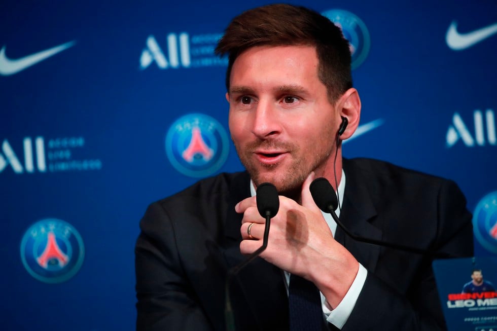 Lionel Messi fue presentado en el PSG