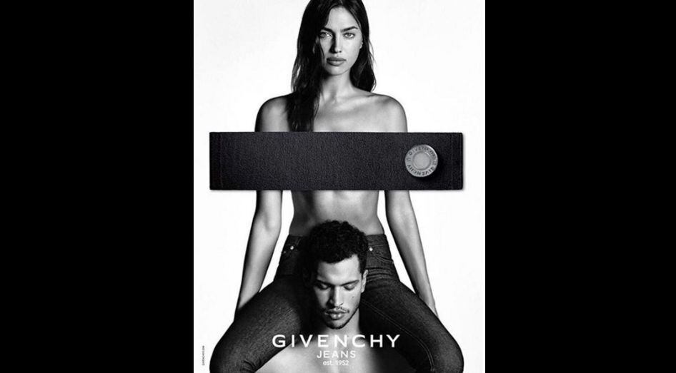 Irina Shayk publicó fotos de su sesión con Givenchy Jeans. (Instagram)