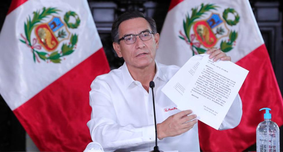 Martín Vizcarra. (Presidencia Perú)