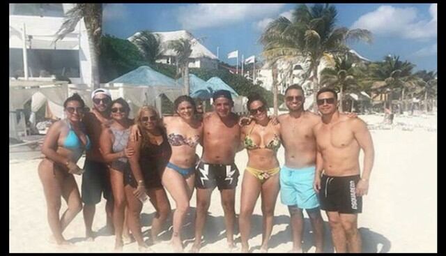 Melissa Klug y Evely Vela están en Cancún. (Instagram)