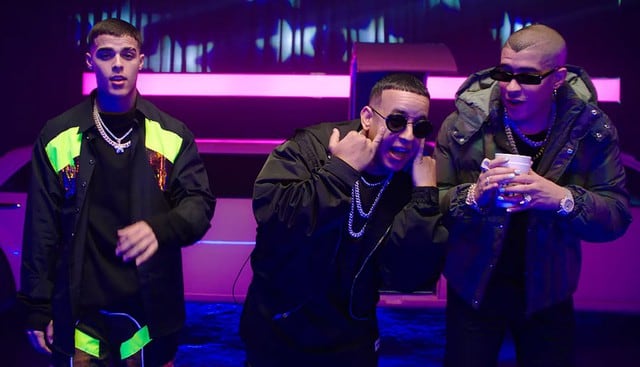 Daddy Yankee, Bad Bunny y Lunay unen sus voces para lanzar el videoclip del remix “Soltera”. (Foto: Captura de video)