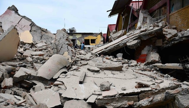 Terremoto en México. (AFP)