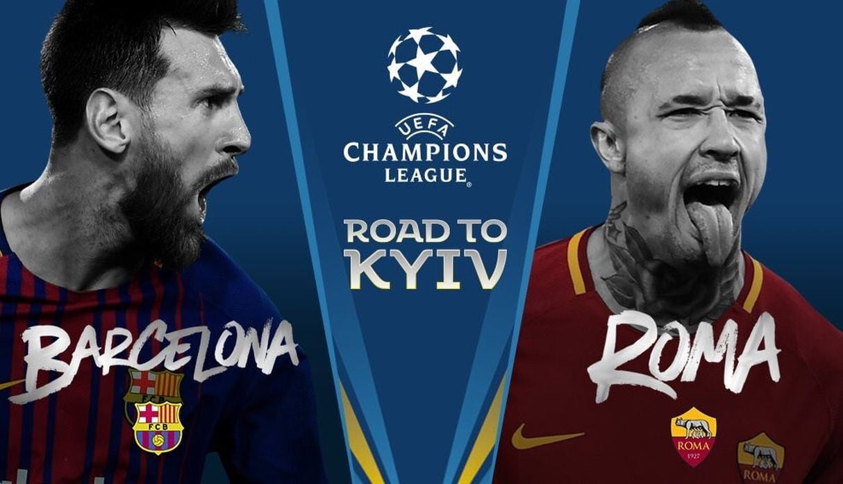 Barcelona vs Roma se enfrentarán por los cuartos de final de Champions League.