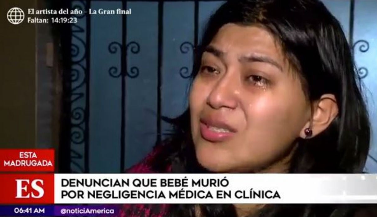 Denuncian presunta negligencia médica de bebé de nueve meses en clínica del Cercado de Lima