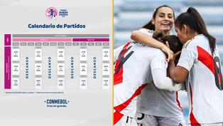 Conoce el fixture en el hexagonal final de la Selección Peruana Femenina en el Sudamericano Sub-20