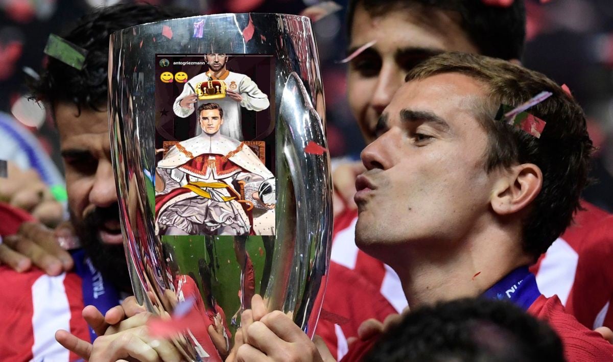 Antoine Griezmann la embarró: Publicó y humilló a Sergio Ramos con esta imagen irreverente