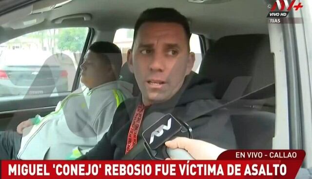 Miguel 'Conejo' Rebosio fue asaltado al interior de una barbería en el Callao