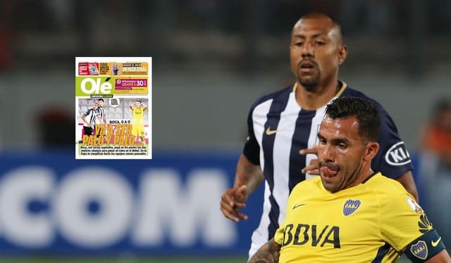 Alianza Lima vs Boca Juniors: La polémica portada del diario Olé tras empate en Copa Libertadores | FOTOS