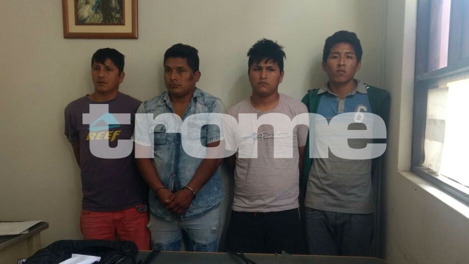 Delincuentes fueron capturados en el instante que asaltaban una bodega en Trujillo. (Fotos: Trome)