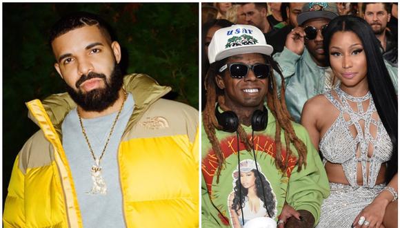 Drake cancenló presentación con Lil Wayne y Nicki Minaj por Coronavirus. (Foto: Getty)