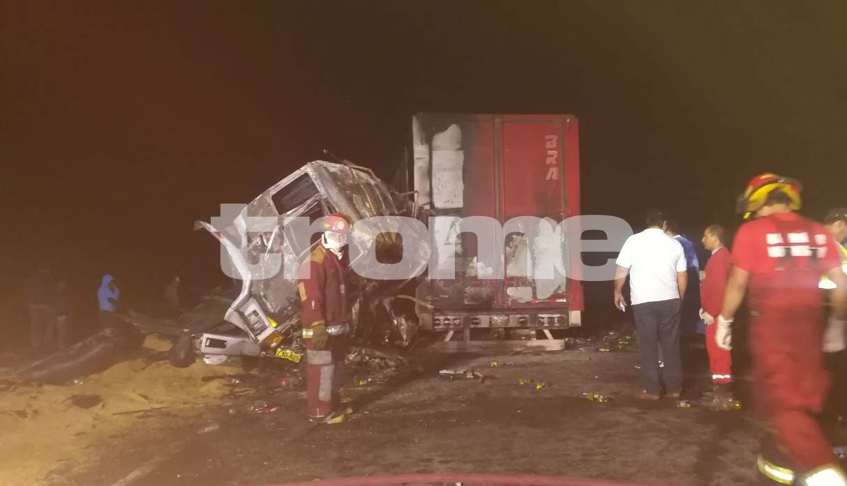 Terrible accidente en Mórrope, en Lambayeque.