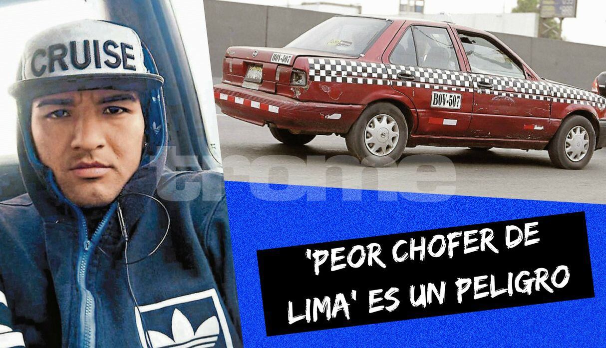 ‘Peor chofer de Lima’ con sus 147 papeletas es un peligro para los ciudadanos