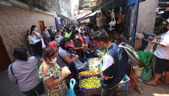 Mercado La Paradita, en Chorrillos. (Foto: Gonzalo Córdova)
