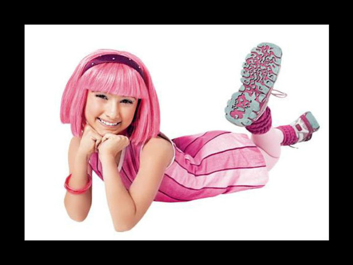 stephanie de lazytown en la vida real