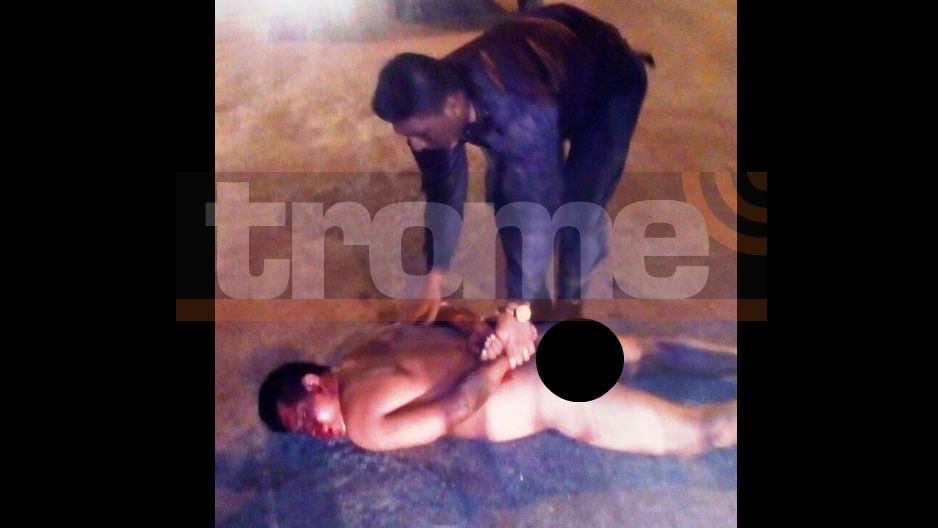 Sospechoso de asaltar a chica en calles de Trujillo fue masacrado a golpes por vecinos. (Fotos: Trome)