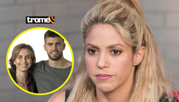 Shakira se encontró con madre de Piqué y ella elogia a Clara Chía.
