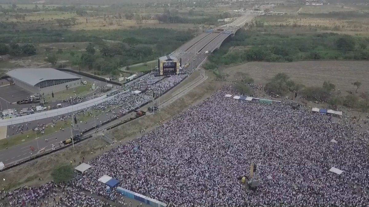 Venezuela AID LIVE: Así se vive el multitudinario concierto en favor de los venezolanos