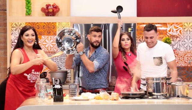 Michelle Soifer y Miguel 'Conejo' Rebosio juntos en nueva temporada de 'Mi mamá cocina mejor que la tuya'