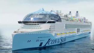 ‘Icon of the seas’: Partió el crucero más grande del mundo en Miami