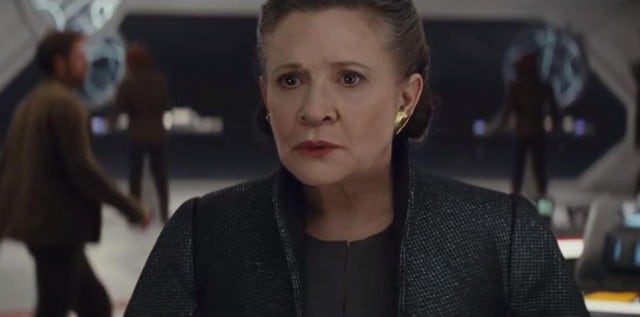 'Star Wars: The Last Jedi': Carrie Fisher escribió las escenas más emotivas de Leia