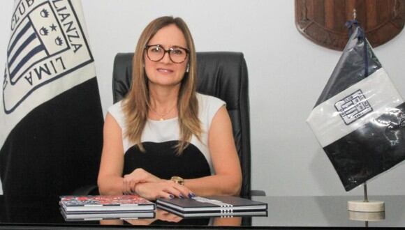 Kattia Bohorquez lidera la primera administración designada por el Fondo Blanquiazul en Alianza Lima. (Foto: Alianza Lima)