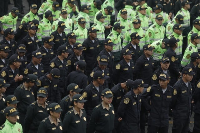 Unos 6 mil agentes de la Policía Nacional se sumaron a la lucha contra la delincuencia en todo el país. (Fotos: Anthony Niño De Guzmán)