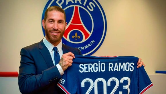 Sergio Ramos dejó una larga trayectoria en el Real Madrid para jugar en Francia. (Foto: PSG)
