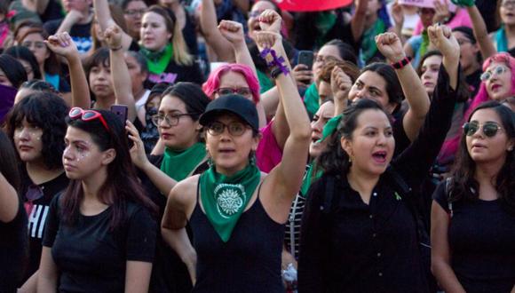 Organizaciones feministas están convocando a las mujeres a realizar un paro nacional el próximo 9 de marzo ante el incremento de feminicidios en México (Foto: AFP)