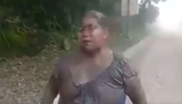 Testimonio de una mujer que sobrevivió a erupción del volcán de Fuego. Foto: Captura de pantalla de Twitter de Noticias RCN