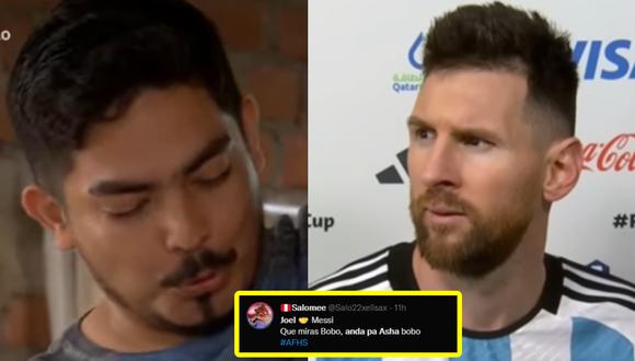 Los seguidores de la serie no demoraron en comparar a Joel con Lionel Messi. (Captura: América TV | TyC Sports)