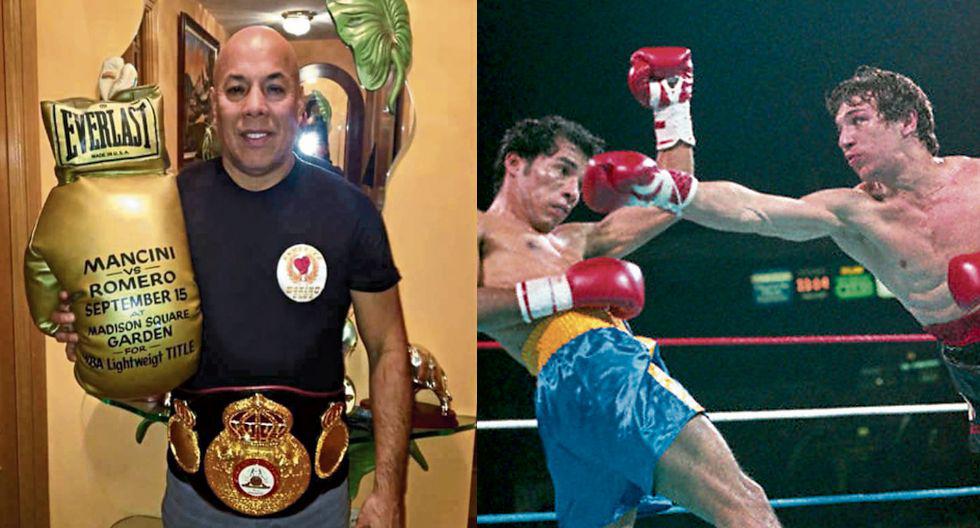 'Romerito' enfrentó en Estados Unidos al estadounidense Ray Mancini por el título de la Asociación Mundial de Boxeo (AMB). (Trome/Corbis)