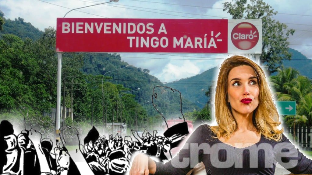 Juliana Oxenford: Tingo María organiza marcha contra periodista por decir que es 'tierra de cocaleros'