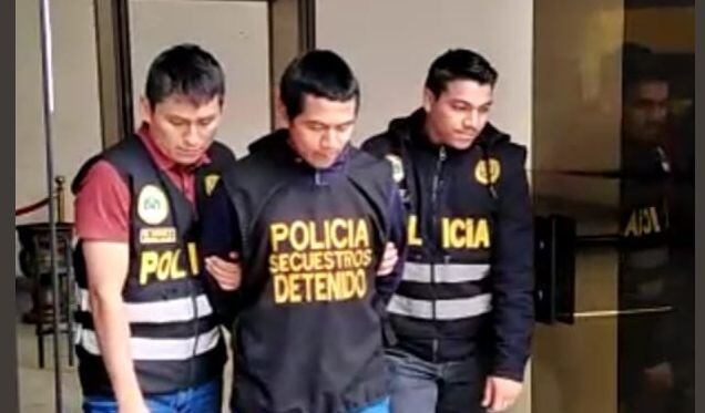 José Luis Lavalle indicó que la Dirección de Investigación Criminal de la Policía Nacional (PNP) detuvo a este sujeto en la ciudad de Huaral. (Foto: Mininter)