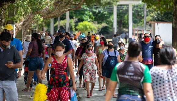 El martes, el gobierno estatal confirmó dos casos importados de la variante ómicron, los primeros en Brasil y en América Latina. (Foto: Michael DANTAS / AFP)