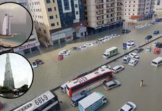 Fuertes lluvias e inundaciones paralizan aeropuertos y carreteras de Dubái