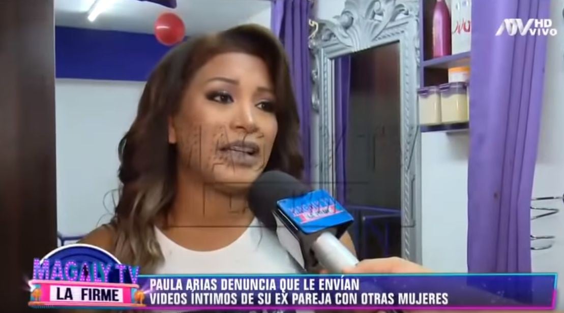 Paula Arias denuncia que le envían videos íntimos de su expareja con otras mujeres
