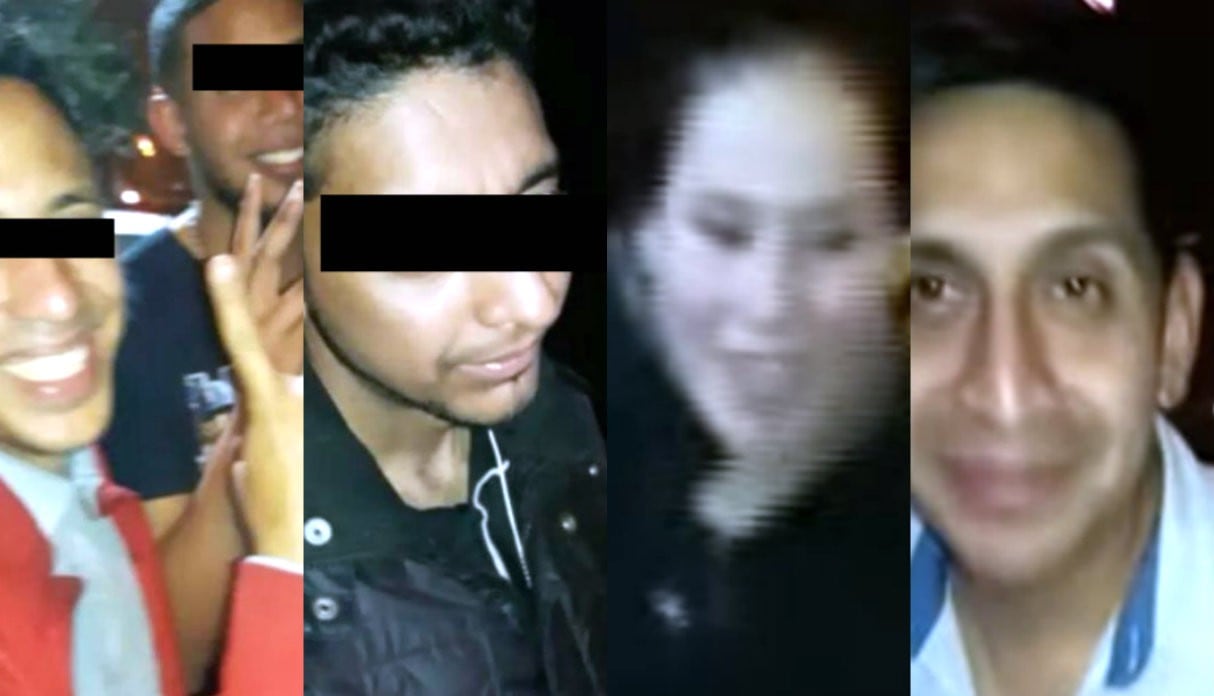 Video muestra a venezolanos con presunto asesino del cilindro y su víctima la noche de su muerte