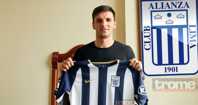Llegó a lima el nuevo refuerzo de Alianza Lima, el uruguayo Mauricio Affonso.