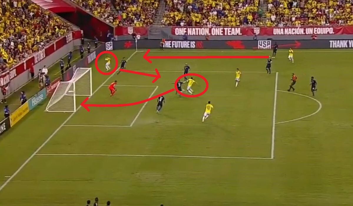 Colombia vs Estados Unidos: Gol de Carlos Bacca