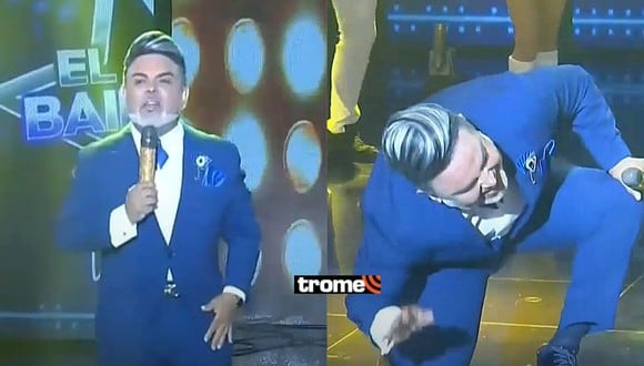 Andrés Hurtado estrenó ‘El gran bailando’: imita a Gisela dando palmadas al piso y copia su canción