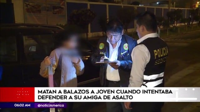 Un joven murió durante un asalto en San Juan de Miraflores. (Captura)