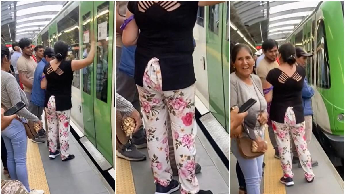 Mujer pierde su calzado en tren eléctrico y la comparan con cenicienta |  Viral | TikTok | Perú | nndatr | VIRAL 