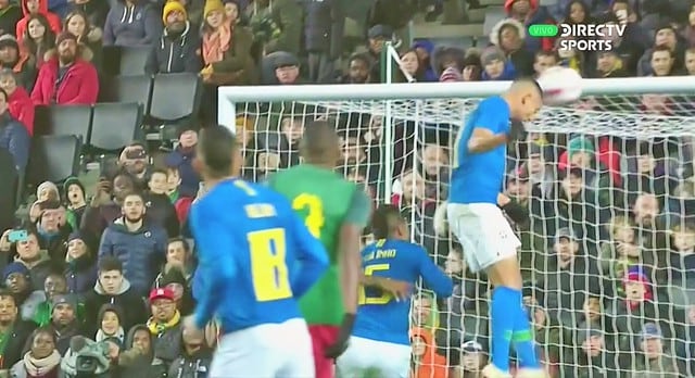 Gol de Richarlison en el Brasil vs Camerún