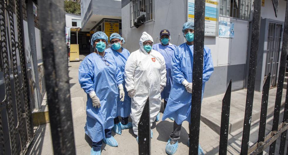 Médico luchan contra el coronavirus diariamente. | TROME | CESAR ZAMALLOA/GEC