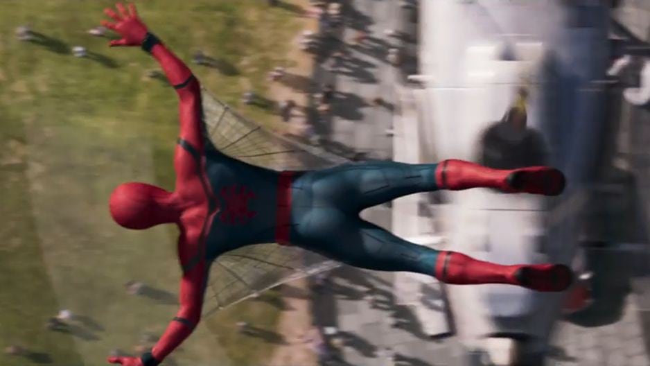 Spiderman Homecoming: así vuela el hombre araña en primer adelanto