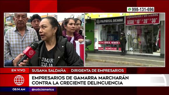 Cierre de Gamarra | comerciantes cerraron sus tiendas a modo de protesta y marchan a Palacio para protestar a Dina Boluarte por delincuencia | video | marchas en Lima | ACTUALIDAD | TROME.COM