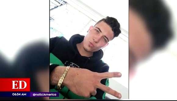 Jesús Jhonas Galvis Barrios (22), de nacionalidad venezolana, recibió cinco disparos. (Foto captura: América Noticias)