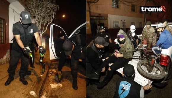 El año pasado más de 100 personas fueron detenidas por festejar el Día de la Canción Criolla y Halloween. (Foto: Referencial)
