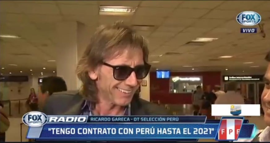 Ricardio Gareca viajó a Buenos Aires y aclaró situación con Boca Juniors